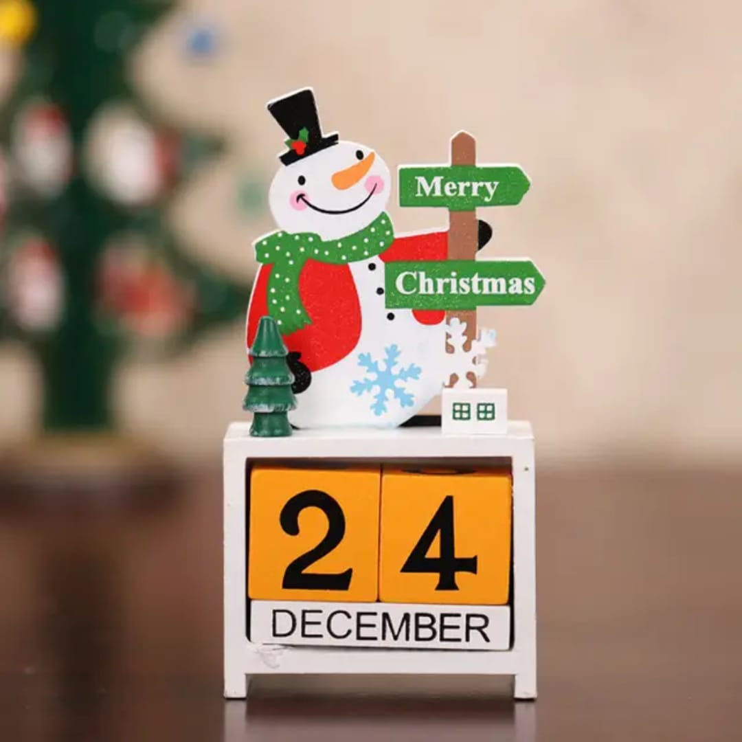 Christmas Decorations Countdown Calendar
